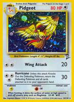 Pokemon,Base Set 2,Pidgeot - 014/130,Holofoil,Holo Rare,Near Mint