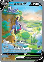 Pokemon,SWSH10: Astral Radiance,Hisuian Sneasler V (Alternate Full Art) - 175/189,Holofoil,Ultra Rare,Near Mint