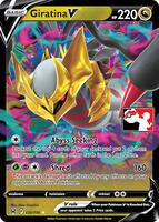Pokemon,Prize Pack Series Cards,Giratina V - 130/196,Holofoil,Ultra Rare,Near Mint
