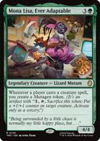 Magic: The Gathering,Commander: Teenage Mutant Ninja Turtles,Mona Lisa, Ever Adaptable - 126,Normal,Rare,Near Mint