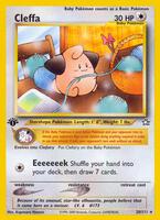 Pokemon,Neo Genesis,Cleffa - 020/111,1st Edition,Rare,Near Mint