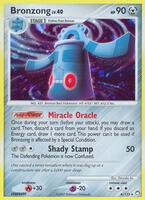 Pokemon,Mysterious Treasures,Bronzong - 6/123,Holofoil,Holo Rare,Moderately Played