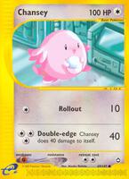 Pokemon,Aquapolis,Chansey - 069/147,Normal,Common,Moderately Played