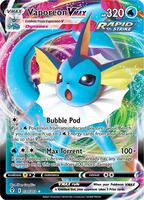 Pokemon,SWSH07: Evolving Skies,Vaporeon VMAX - 030/203,Holofoil,Ultra Rare,Near Mint