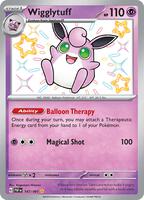 Pokemon,SV: Paldean Fates,Wigglytuff - 147/091,Holofoil,Shiny Rare,Near Mint