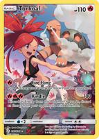 Pokemon,SM - Cosmic Eclipse,Torkoal (Secret) - 237/236,Holofoil,Secret Rare,Lightly Played