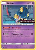 Pokemon,SM Promos,Seviper - SM46 (Prerelease),Holofoil,Promo,Lightly Played