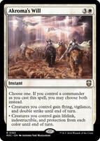 Magic: The Gathering,Commander: Modern Horizons 3,Akroma's Will - 165,Normal,Rare,Near Mint