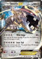 Pokemon,XY - Steam Siege,Steelix EX - 67/114,Holofoil,Ultra Rare,Lightly Played