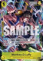 One Piece,Royal Blood,Monkey.D.Luffy (111) (Parallel) - OP10-111,Foil,Rare,Near Mint