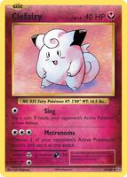 Pokemon,XY - Evolutions,Clefairy - 63/108,Holofoil,Holo Rare,Near Mint