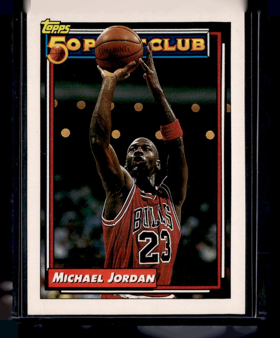 Topps 1992-93 Topps,1992-93 Topps,Michael Jordan - 205,NM
