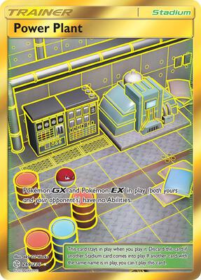 Pokemon,SM - Cosmic Eclipse,Power Plant (Secret) - 269/236,Holofoil,Secret Rare,Lightly Played