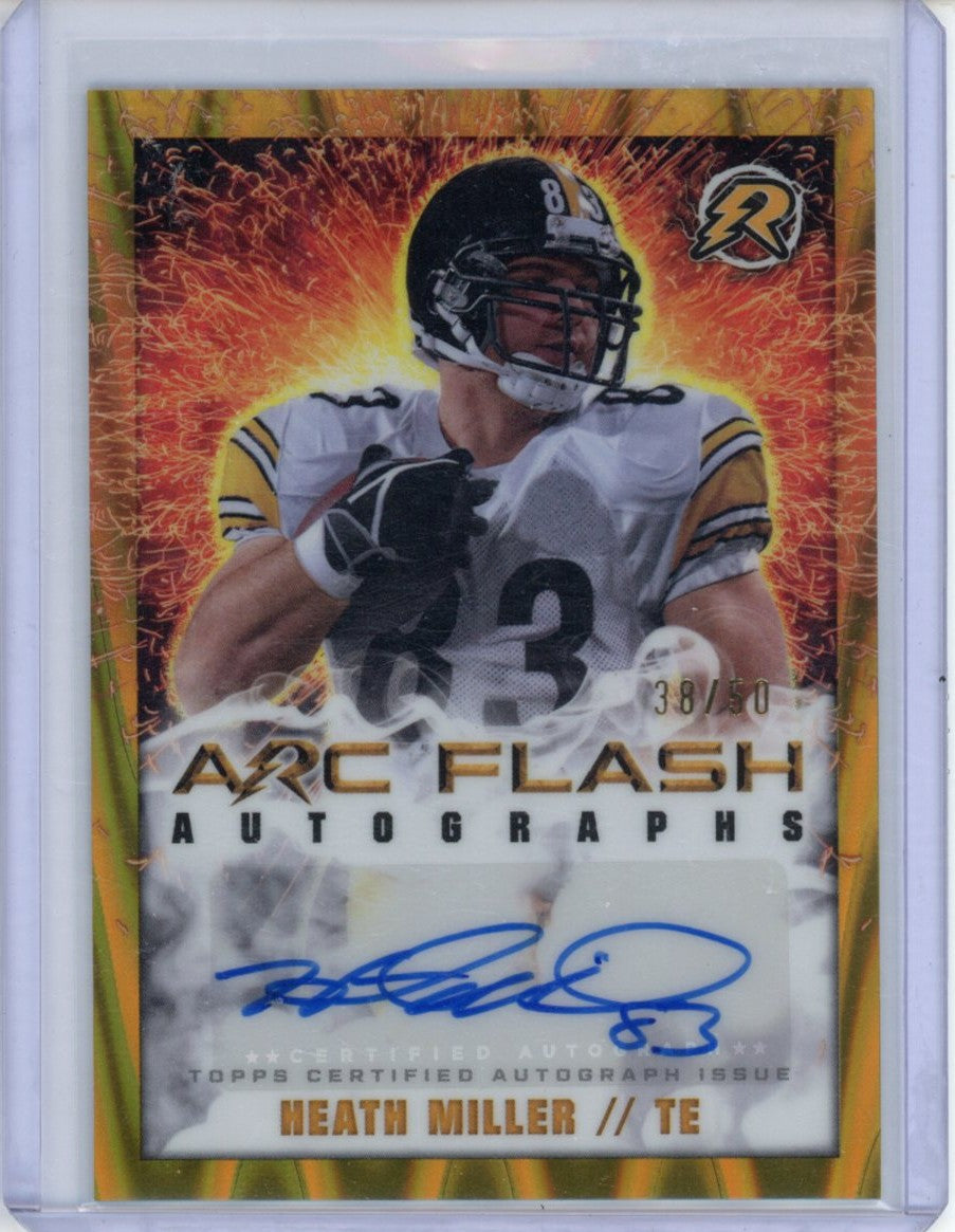 Topps 2024 Topps Resurgence,2024 Topps Resurgence,Heath Miller - AFA-HM,Arc Flash Autographs