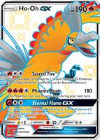 Pokemon,Hidden Fates: Shiny Vault,Ho-Oh GX - SV50/SV94,Holofoil,Shiny Holo Rare,Near Mint
