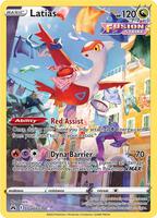 Pokemon,SWSH: Crown Zenith: Galarian Gallery,Latias - GG20/GG70,Holofoil,Ultra Rare,Near Mint