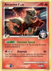 Pokemon,Deck Exclusives,Arcanine G - 15/147 - 015/147,Holofoil,Holo Rare,Lightly Played