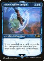 Magic: The Gathering,Core Set 2021,Teferi's Ageless Insight (Showcase) - 294,Normal,Rare,Near Mint