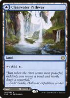 Magic: The Gathering,Zendikar Rising,Clearwater Pathway - 260,Foil,Rare,Near Mint