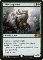 Magic: The Gathering,Core Set 2021,Elder Gargaroth - 179,Normal,Mythic,Near Mint