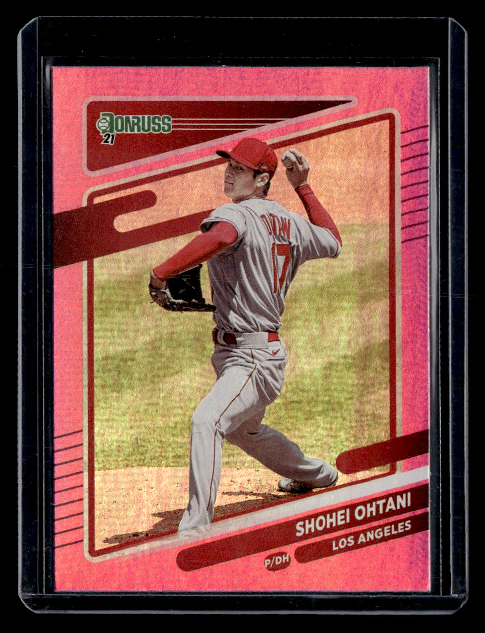 Donruss 2021 Donruss,2021 Donruss,Shohei Ohtani - 199,Holo Pink