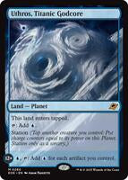 Magic: The Gathering,Edge of Eternities,Uthros, Titanic Godcore - 260,Foil,Mythic,Near Mint