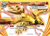 Pokemon,XY - Steam Siege,Talonflame BREAK - 21/114,Holofoil,Rare BREAK,Near Mint