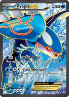 Pokemon,XY - Primal Clash,Kyogre EX (148 Full Art) - 148/160,Holofoil,Ultra Rare,Damaged