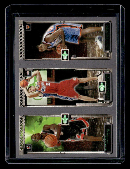 Topps 2003-04 Topps Rookie Matrix,2003-04 Topps Rookie Matrix,Dwyane Wade / Chris Kaman / Mike Sweetney - 115 / 116 / 119,NM