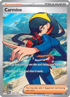 Pokemon,SV06: Twilight Masquerade,Carmine - 204/167,Holofoil,Ultra Rare,Near Mint