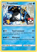 Pokemon,League & Championship Cards,Empoleon - 34/156 (Pokemon League) - 034/156,Reverse Holofoil,Promo,Near Mint