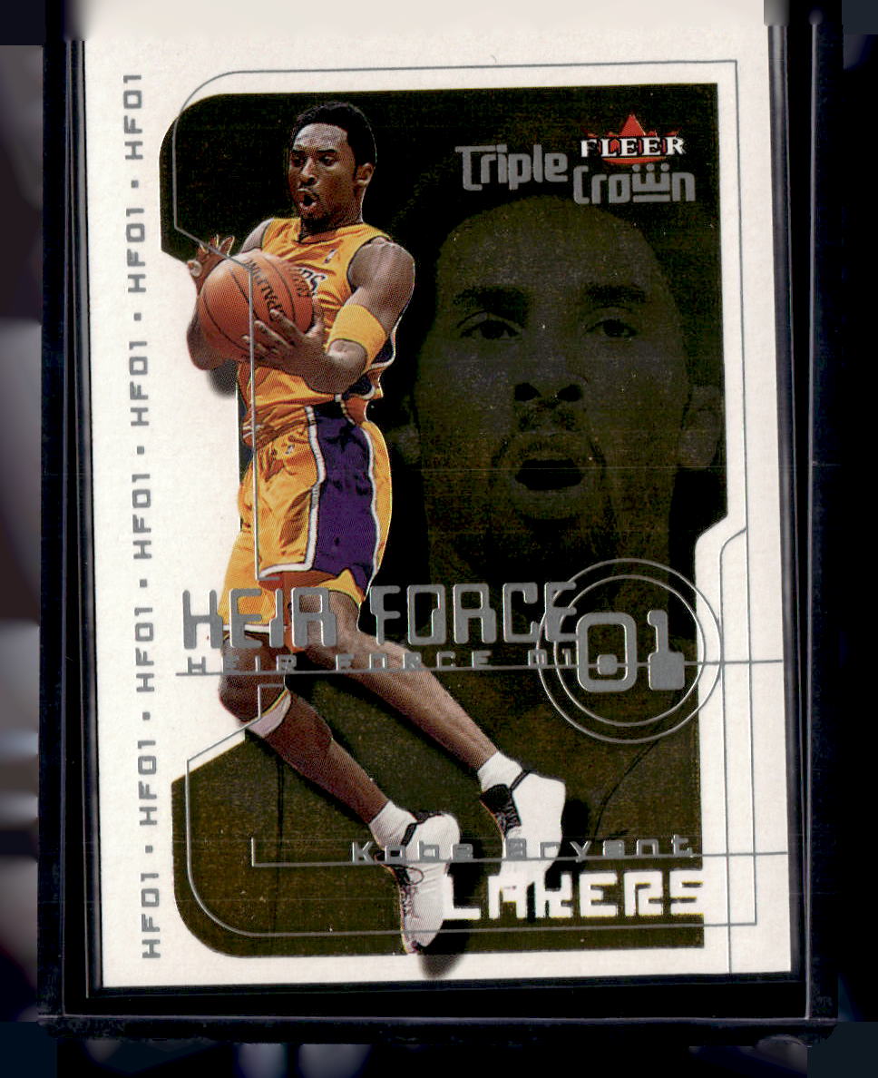 Fleer 2000-01 Fleer Triple Crown,2000-01 Fleer Triple Crown,Kobe Bryant - 15 HF,Heir Force 01