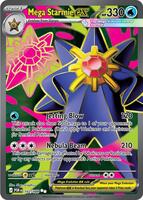 Pokemon,ME03: Perfect Order,Mega Starmie ex - 102/088,Holofoil,Ultra Rare,Near Mint