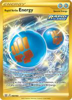 Pokemon,SWSH05: Battle Styles,Rapid Strike Energy (Secret) - 182/163,Holofoil,Secret Rare,Near Mint