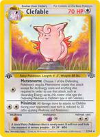 Pokemon,Jungle,Clefable (17) - 17/64,Unlimited,Rare,Lightly Played