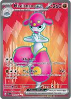 Pokemon,SV07: Stellar Crown,Medicham ex - 161/142,Holofoil,Ultra Rare,Near Mint