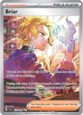 Pokemon,SV07: Stellar Crown,Briar - 171/142,Holofoil,Special Illustration Rare,Near Mint
