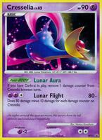 Pokemon,Diamond and Pearl Promos,Cresselia - DP51,Holofoil,Promo,Damaged