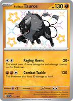 Pokemon,SV: Paldean Fates,Paldean Tauros - 172/091,Holofoil,Shiny Rare,Near Mint