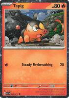 Pokemon,Miscellaneous Cards & Products,Tepig - 029/217 (Cosmos Holo),Holofoil,Common,Near Mint
