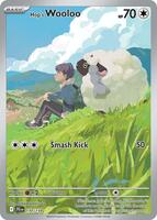 Pokemon,SV09: Journey Together,Hop's Wooloo - 170/159,Holofoil,Illustration Rare,Near Mint