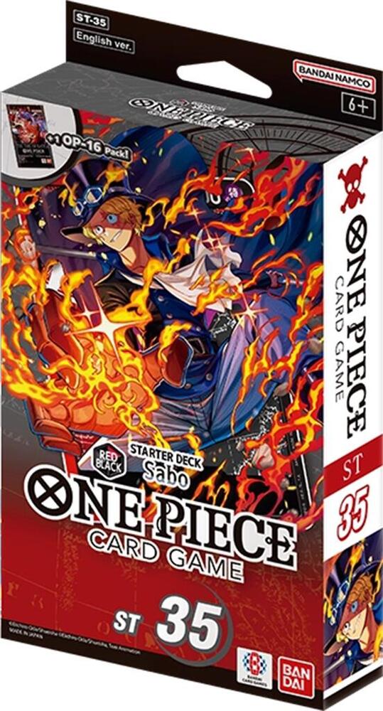 One Piece Starter Deck 35: RED/BLACK Sabo