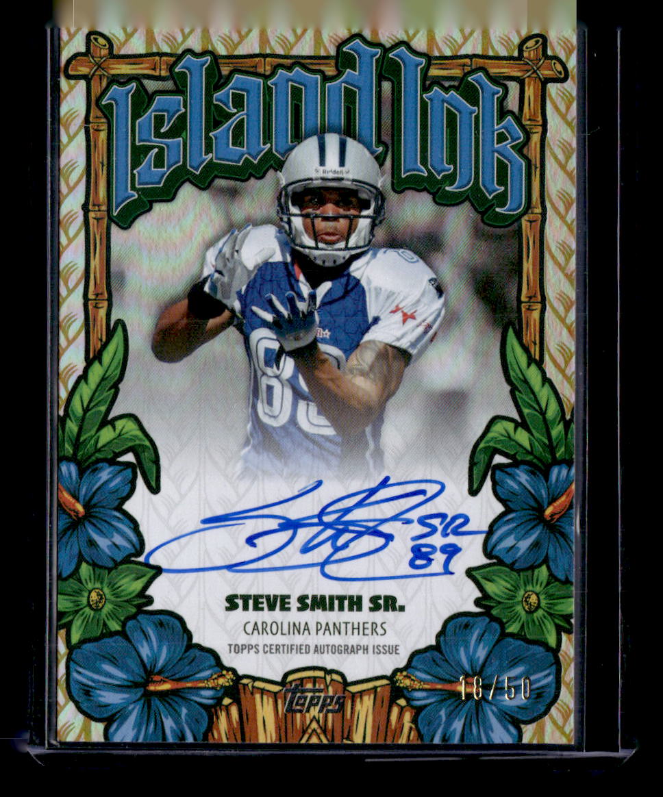 Topps 2026 Topps Flagship,2026 Topps Flagship,Steve Smith Sr. - II-SS,Island Ink Gold