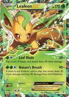 Pokemon,Generations,Leafeon EX - 10/83,Holofoil,Ultra Rare,Moderately Played