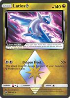 Pokemon,SM - Celestial Storm,Latios Prism Star - 108/168,Holofoil,Prism Rare,Damaged