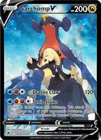 Pokemon,SWSH10: Astral Radiance Trainer Gallery,Garchomp V - TG23/TG30,Holofoil,Ultra Rare,Moderately Played