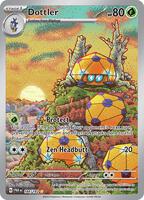 Pokemon,SV04: Paradox Rift,Dottler - 184/182,Holofoil,Illustration Rare,Near Mint