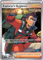Pokemon,SV05: Temporal Forces,Explorer's Guidance - 200/162,Holofoil,Ultra Rare,Near Mint