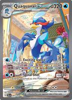 Pokemon,SV02: Paldea Evolved,Quaquaval ex - 260/193,Holofoil,Special Illustration Rare,Near Mint