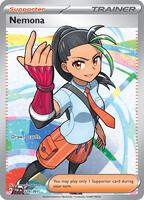 Pokemon,SV: Paldean Fates,Nemona - 229/091,Holofoil,Ultra Rare,Near Mint